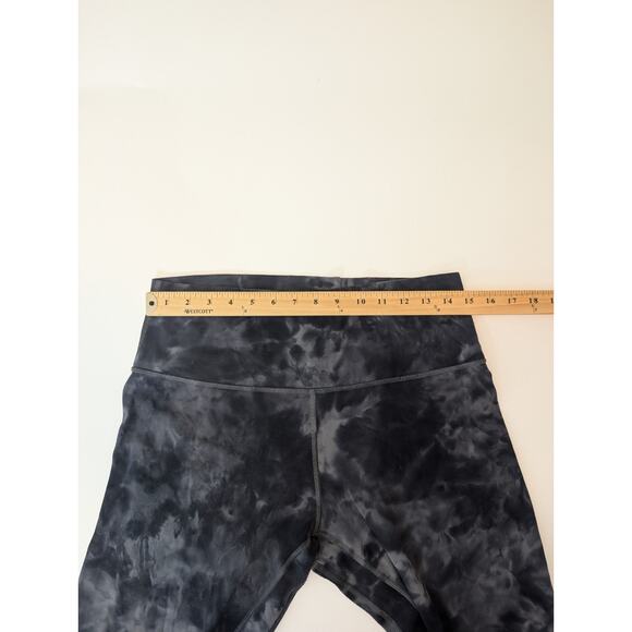 Lululemon Align Hi-Rise Pant 28" - Diamond Dye Graphite Grey Bronze Green SZ 12 - Picture 6 of 11
